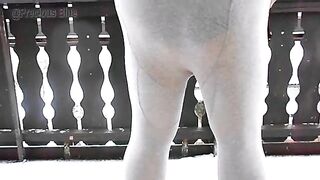 Poop on the snow in style