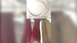 Lovely ass babe and huge shit load