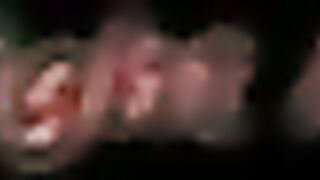 Shitting during her period while still in her panties