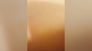 Shitty anal beads toying