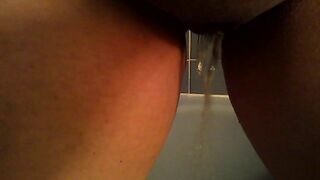 Naught and nasty wife leaking pee