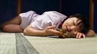 Poop eating Japanese teeny chick