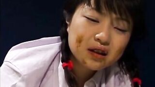 Poop eating Japanese teeny chick