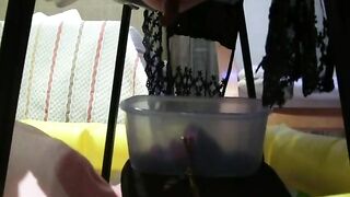 Spanish girls shitting on the slave