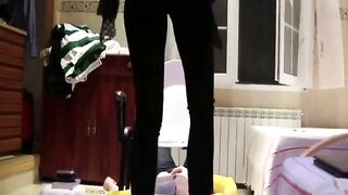 Spanish girls shitting on the slave