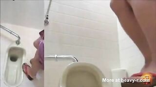 Split angle pooping POV