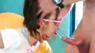 Sticky Piss Blow Job