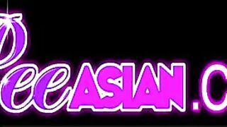 Skinny blonde teen showing her pussy and piss