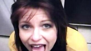 Tasha drinks more piss at home