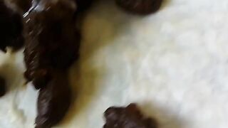 Two day's shit coming out hardly