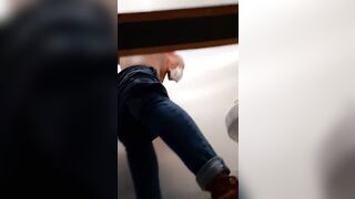 Under partition poop