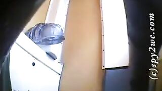 Various toilets poop