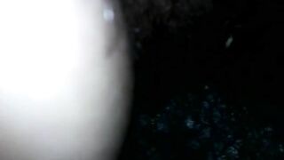 Hairy wife poop closeup