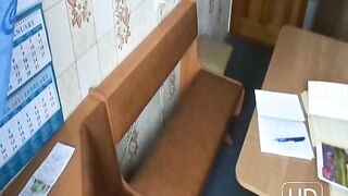 Young Tatjana from Moldova love shitting