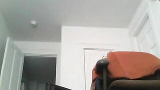 A woman takes a huge piss on the car stereo