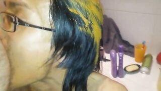 Ebony Slave Get Shit Of His Master