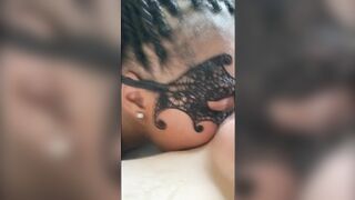 Black Slave Eats White Masters Cock & Shit