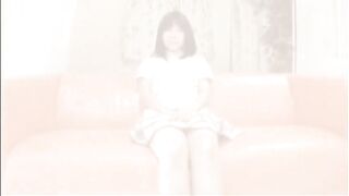 Sweet Asian babe spread legs for pooping