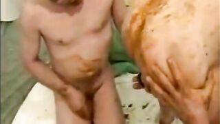 Vintage scat threesome
