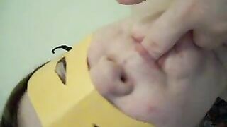 Young Fat Scatbitch solo session