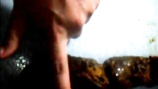 Cielo hot pooping solo