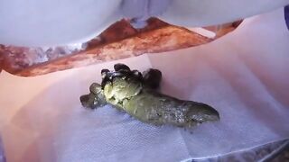 Hard shitting constipated poop comp