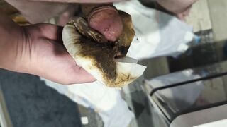 Changing out of a messy diaper