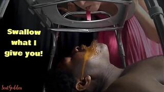 Dirty Toilet Slut Eat My Shit