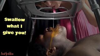 Dirty Toilet Slut Eat My Shit