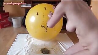 Dirty gymnastic shit on the ball