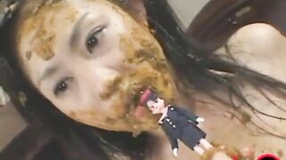 Japanese shit eating hot slut