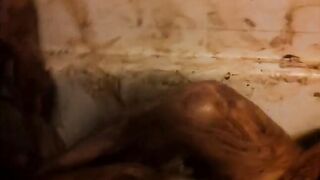 Filthy shit covered wife getting banged