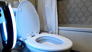 Filthy slut clean up her dirty ass