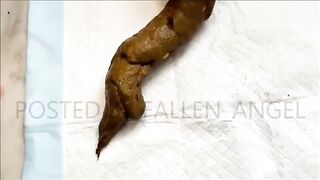 Five pound shit closeup