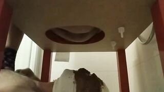 German misstress diarrhea leak on slave
