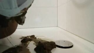 German misstress diarrhea leak on slave