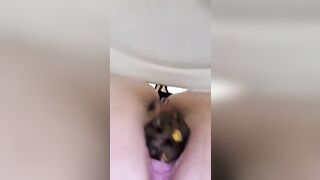 Dirty MILF and pooping asshole