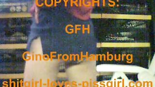 Luna Bruna and scat with bukkake