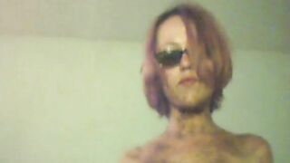 Luna Bruna and scat with bukkake