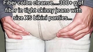 Twice shit in the jeans