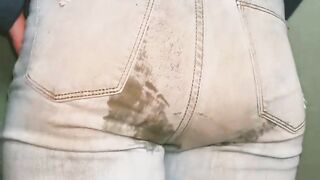 Twice shit in the jeans