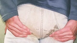 Twice shit in the jeans