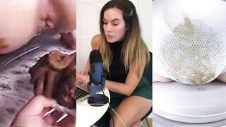 Miss Bell ASMR Sissy Poop Scat Compilation