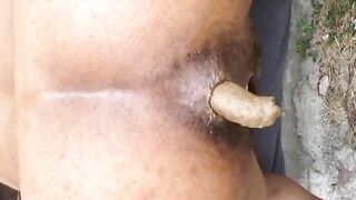 Beautiful dark pooping asshole