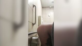 Public bathroom diarrhea explosion show