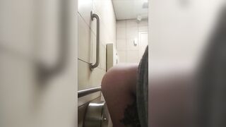 Public bathroom diarrhea explosion show