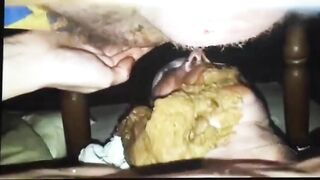Scat shitting closeup