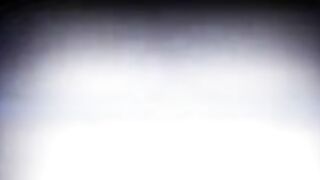 Kinky amateur lady rubbing shit on her ass while riding rubber dildo