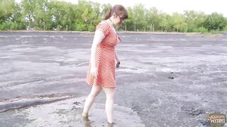 Sunny Day Fun In Pig Shit