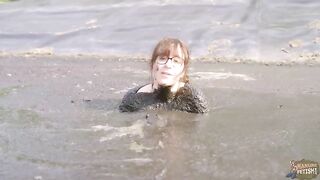 Sunny Day Fun In Pig Shit